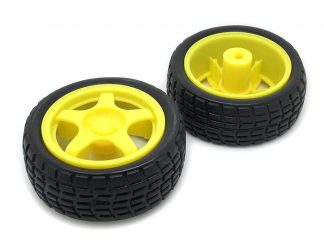 Pair of Chunky Wheels for Geared Motors